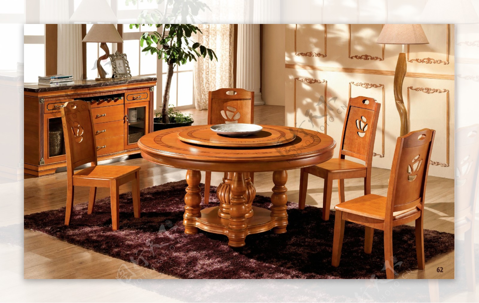实木餐台餐椅背景免费下载实木餐台餐椅