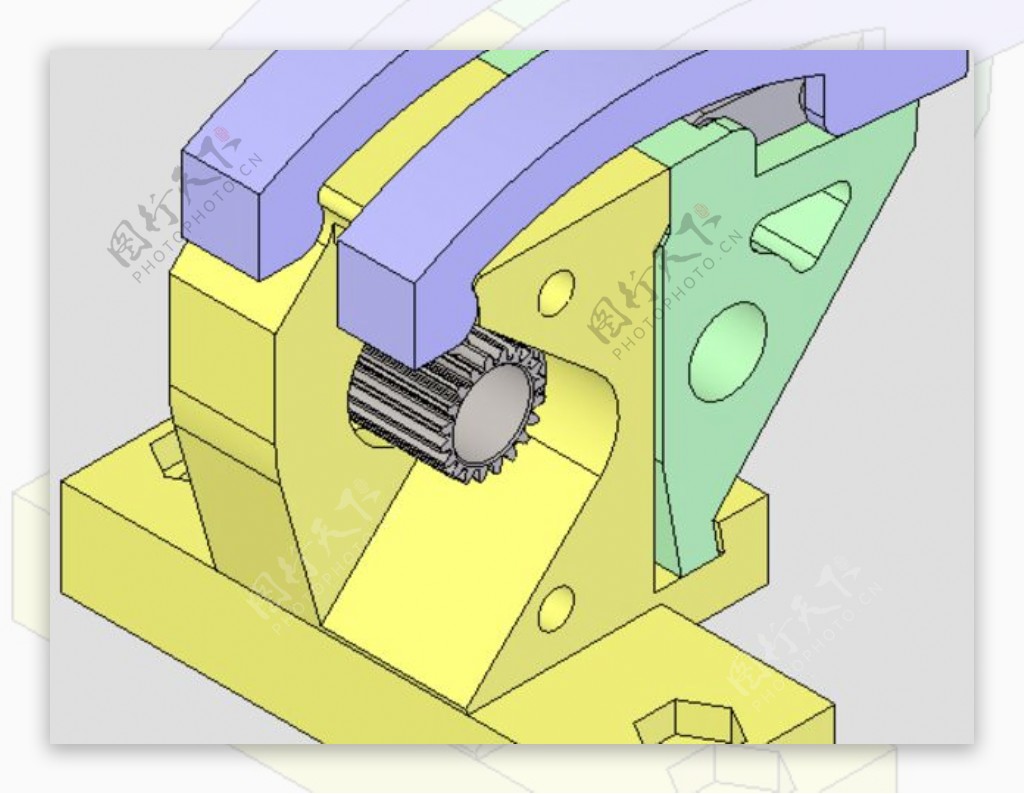 为1.75mmmakergear槽安装拨动闩锁机