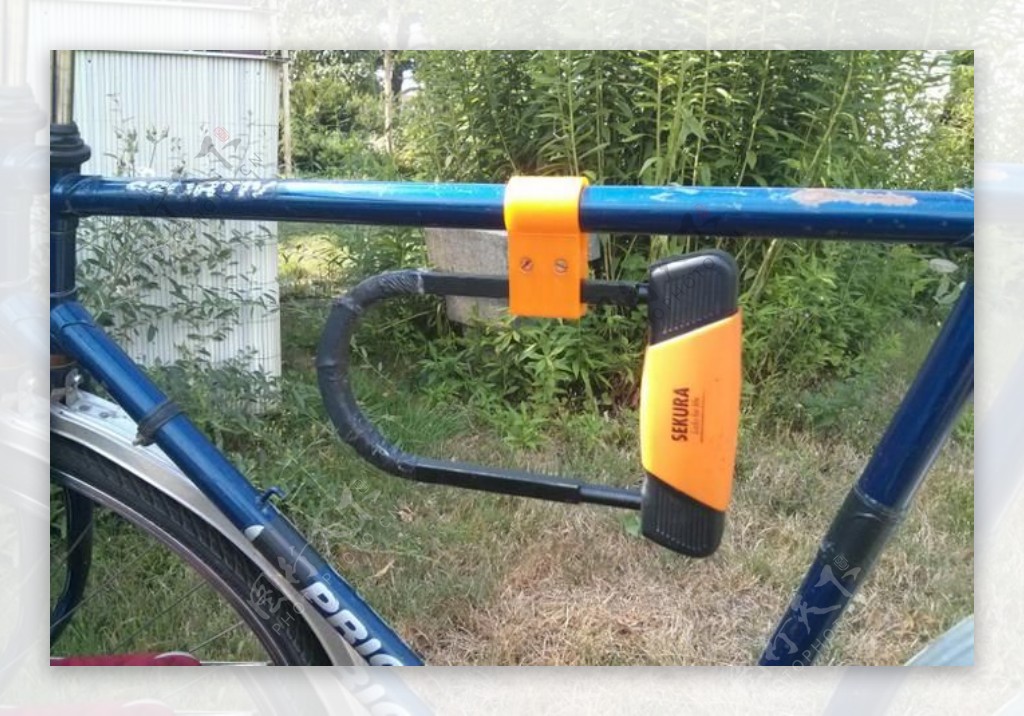 自行车锁支架
