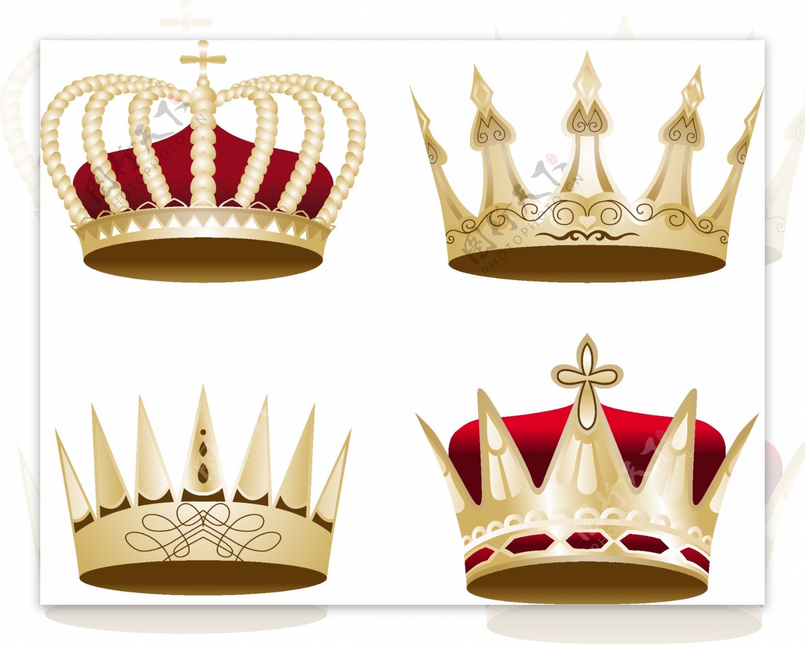 矢量欧式王冠精美图片设计
