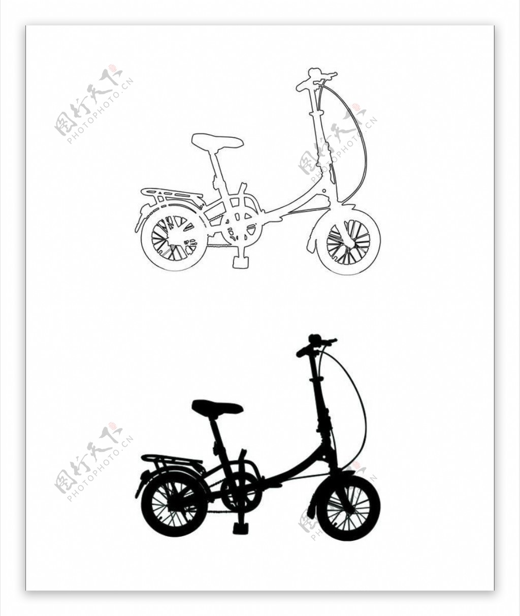 自行车小自行车图片
