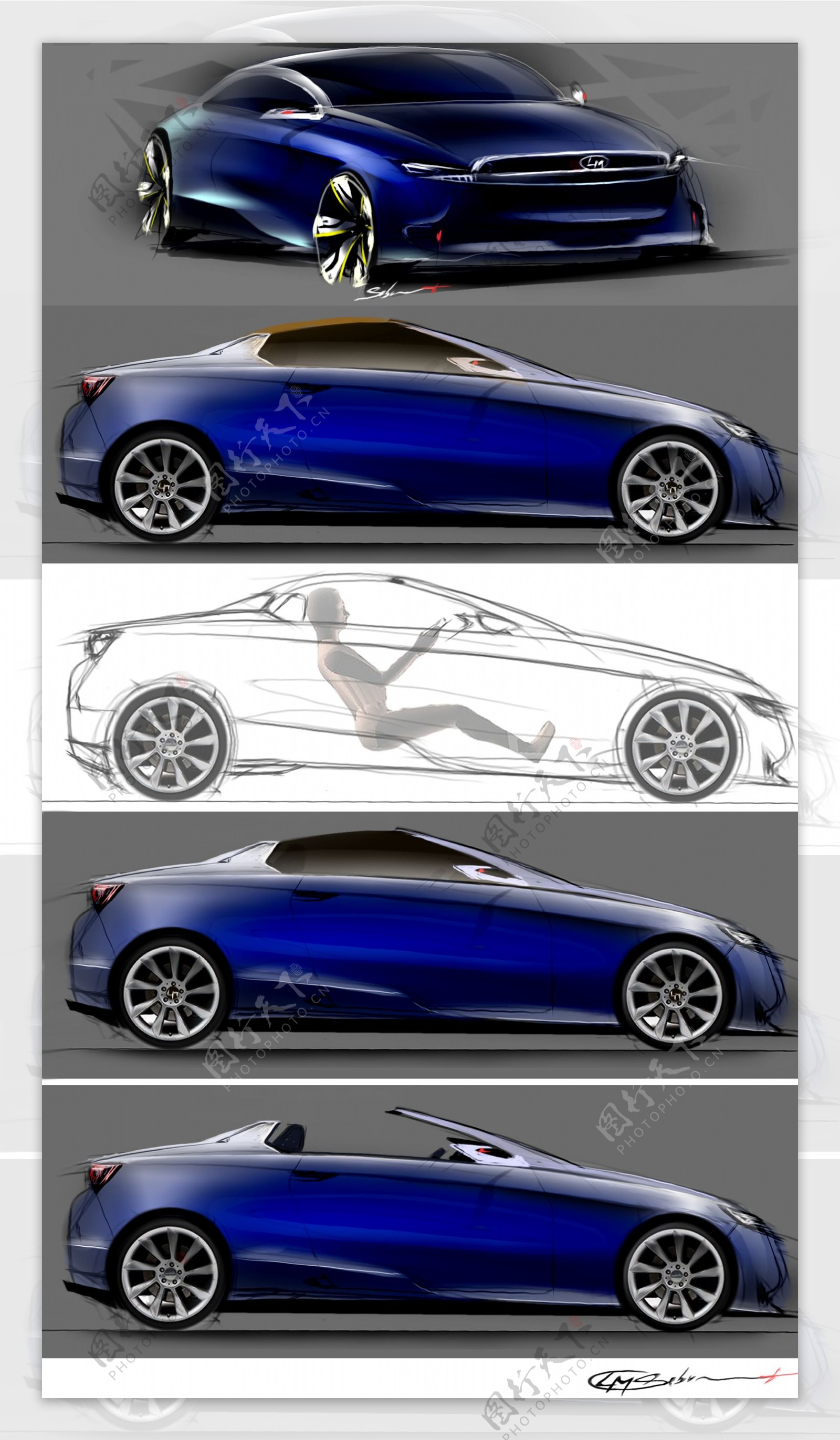 SL跑车的设计托伊亚诺夫塞巴斯蒂安工作2013