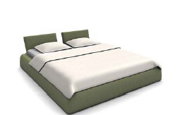 国外床3d模型家具图片素材28