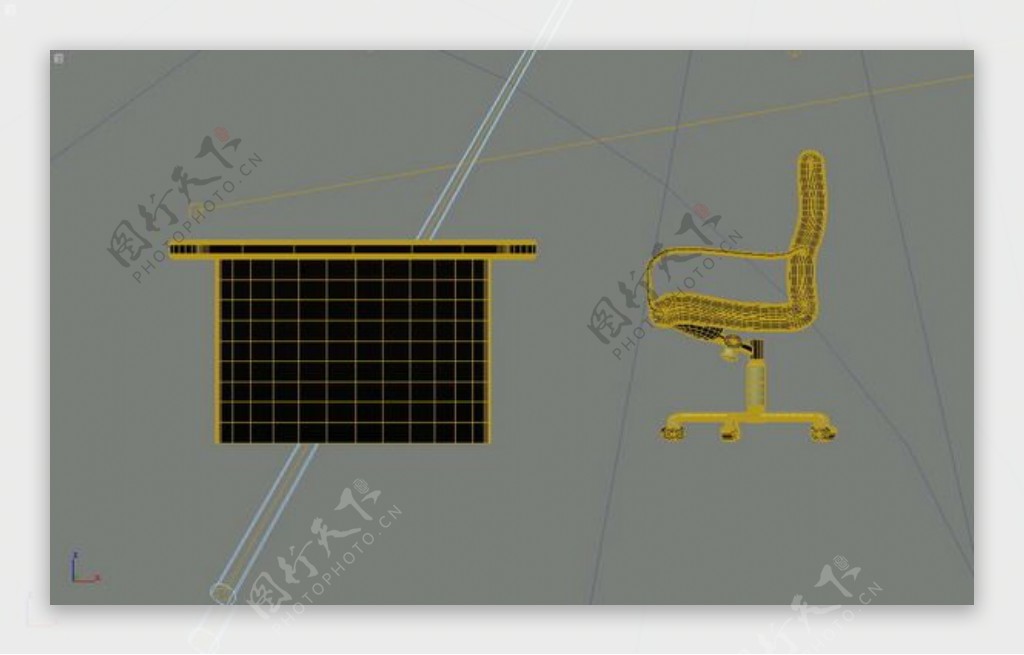 餐桌3d模型家具效果图79