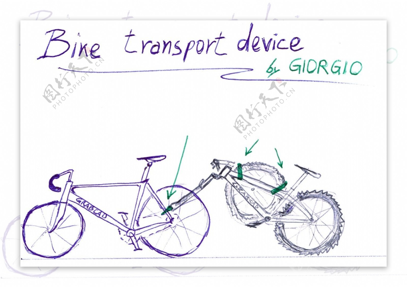 自行车运输装置