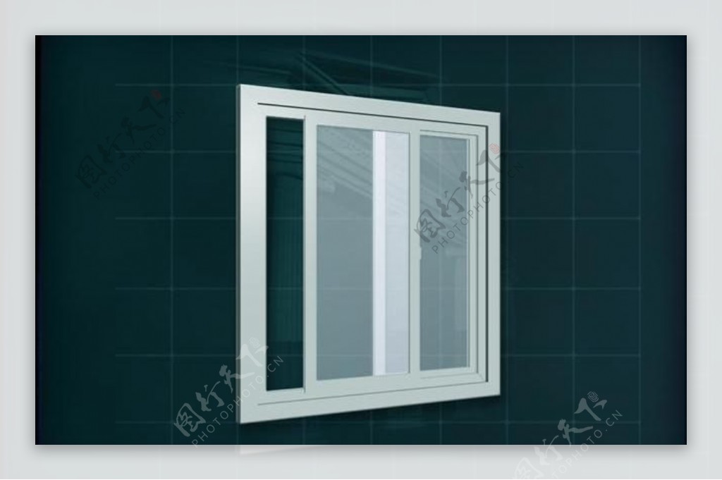 门窗构件之窗户3D模型窗户008