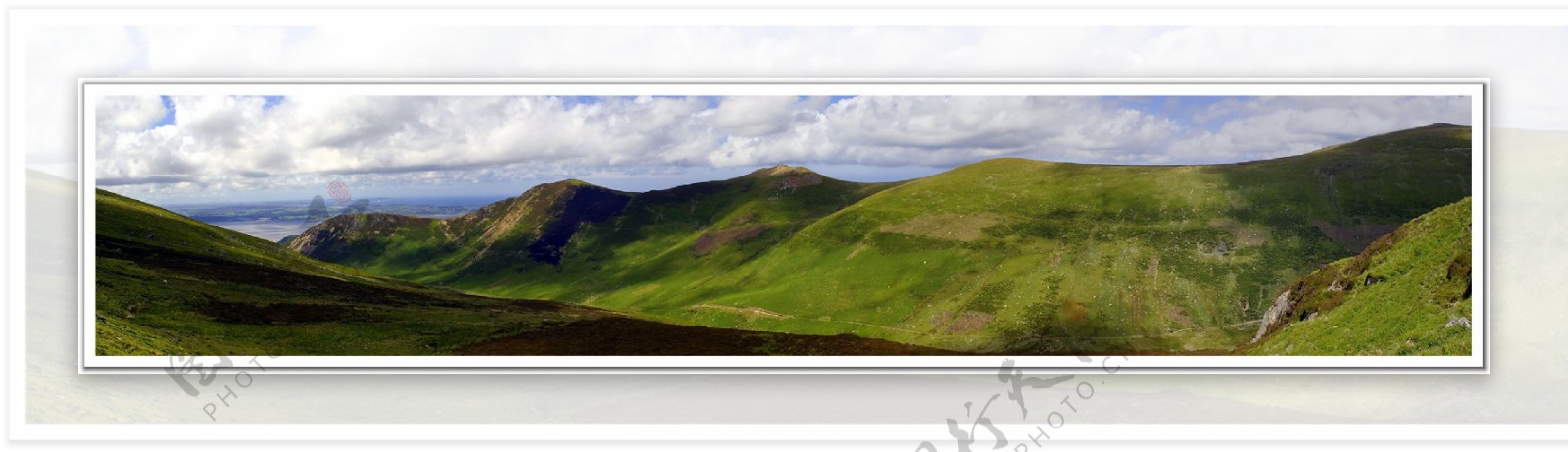 巨幅山脉全景图风景3d设计贴图环境素材