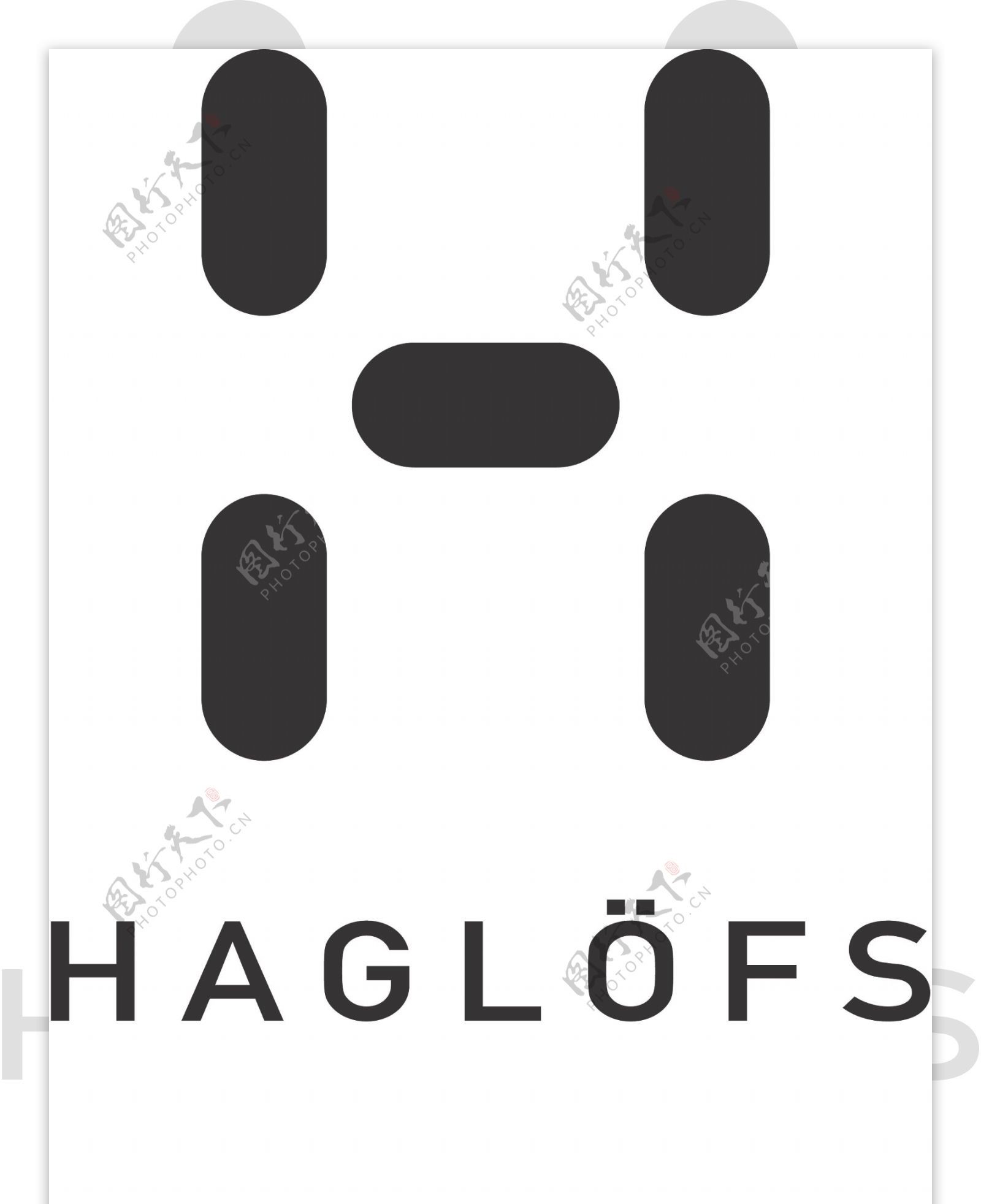 户外品牌HAGLOFS矢量logo