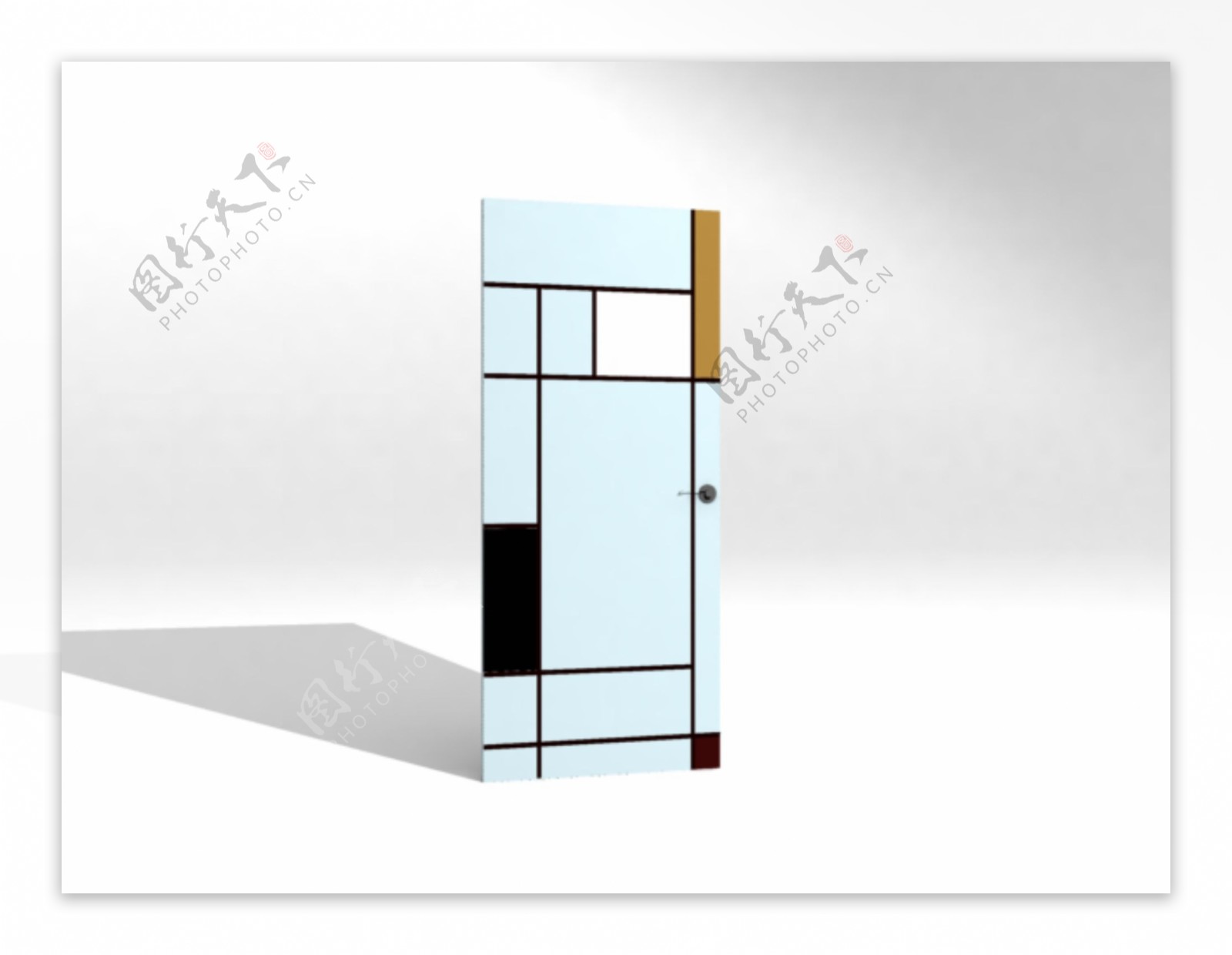公装家具之门0013D模型