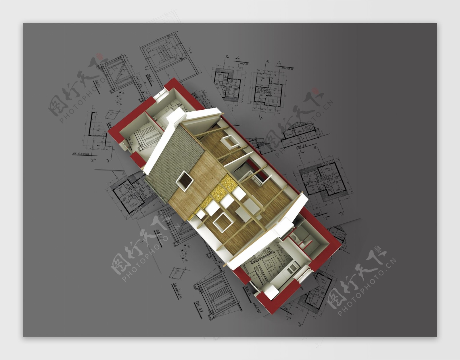 房屋3D设计图