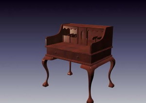 欧式桌子传统家具3D模型5
