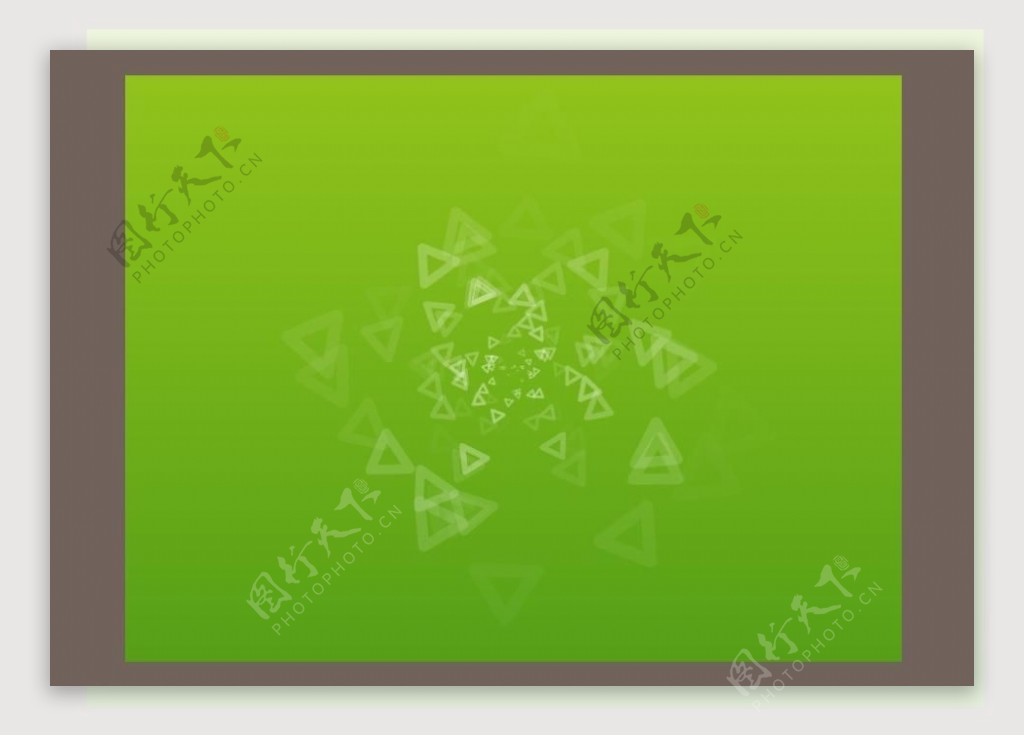 绿色三角花图片