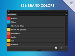 126个顶尖品牌颜色UI设计