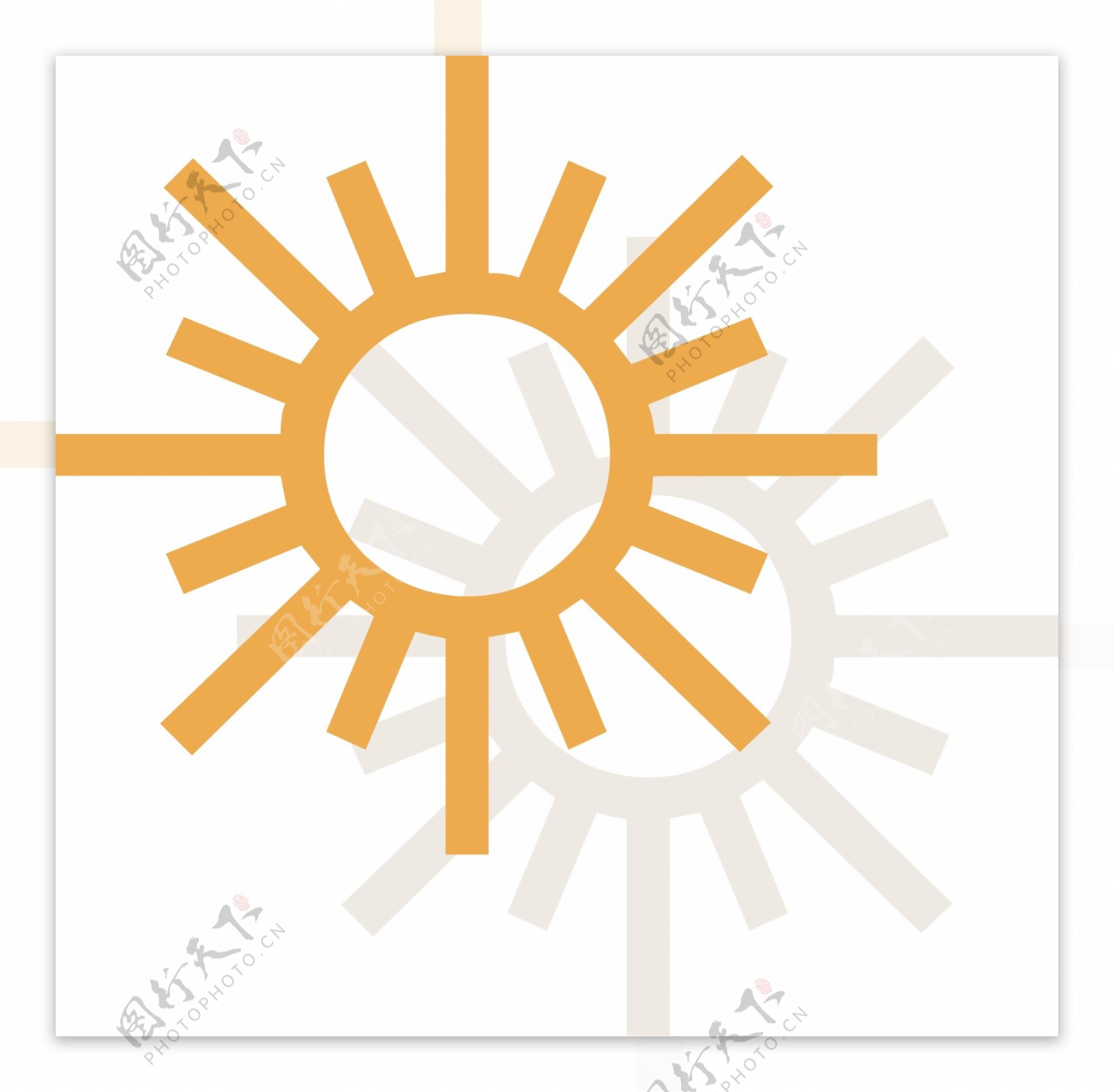 太阳天气图标