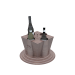3D酒模型