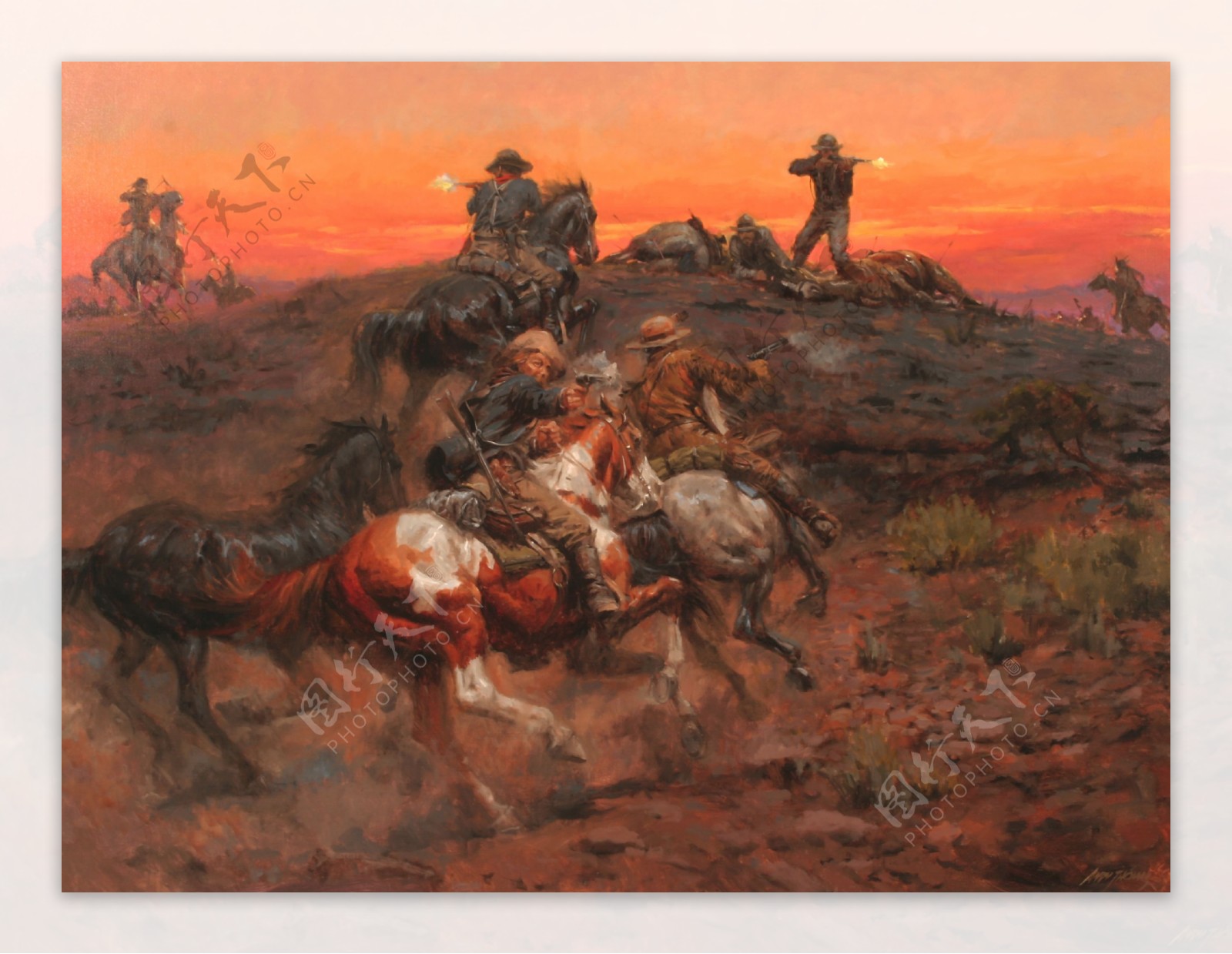 Western369高清西方现代人物油画国外油画人物油画作品