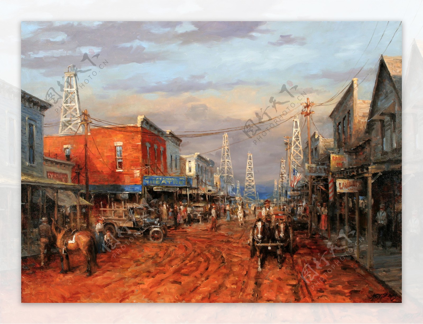 Western329高清西方现代人物油画国外油画大师人物油画作品