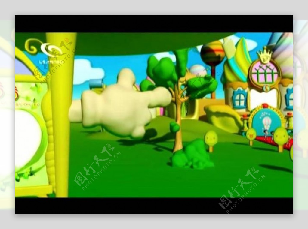 卡通儿童乐园背景视频图片