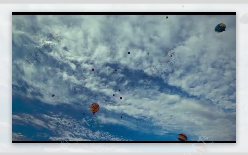 动态气球视频素材图片