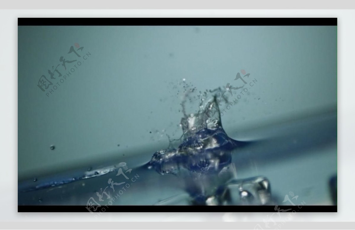 水珠冰块视频素材图片