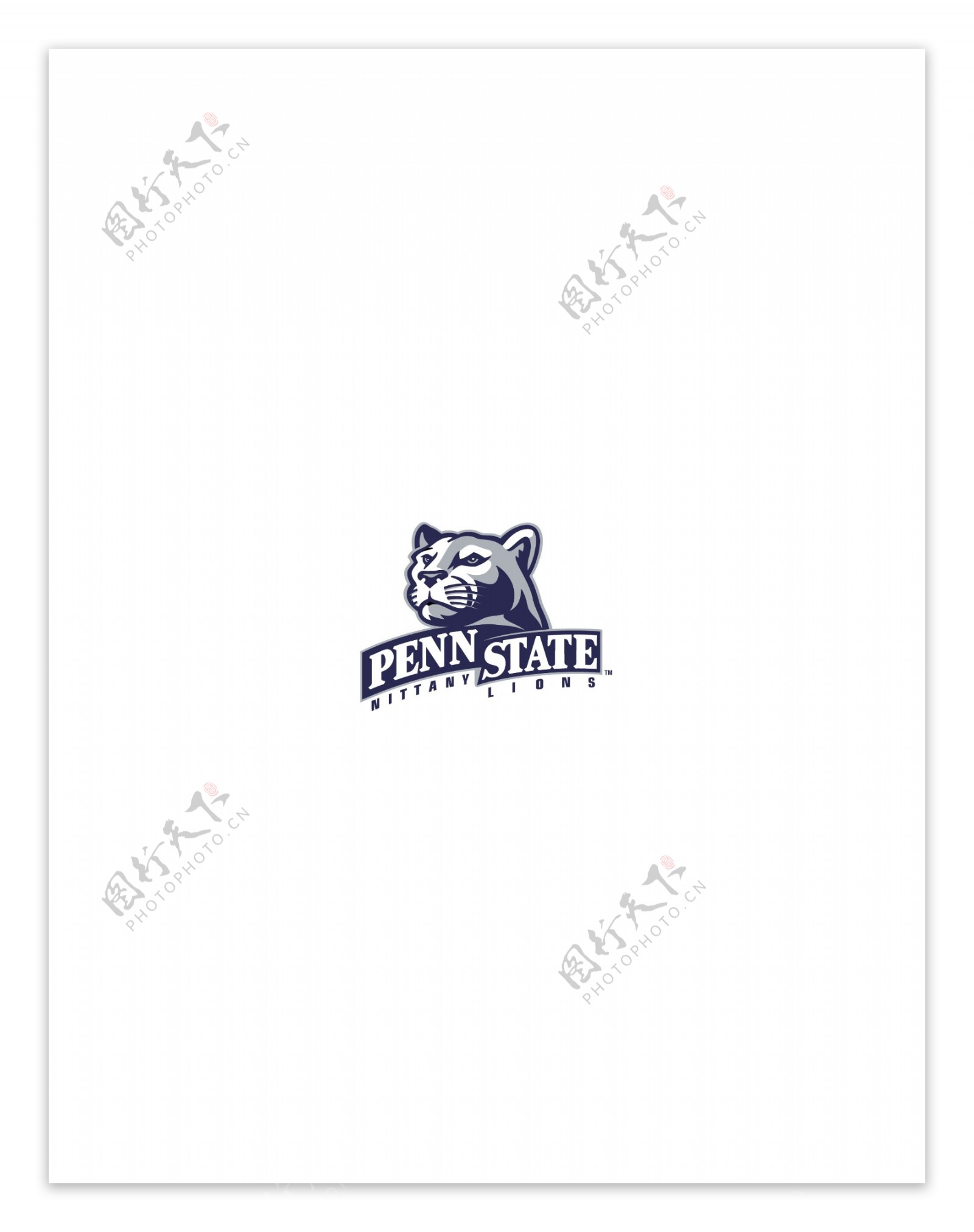 PennStateLions4logo设计欣赏PennStateLions4综合大学LOGO下载标志设计欣赏