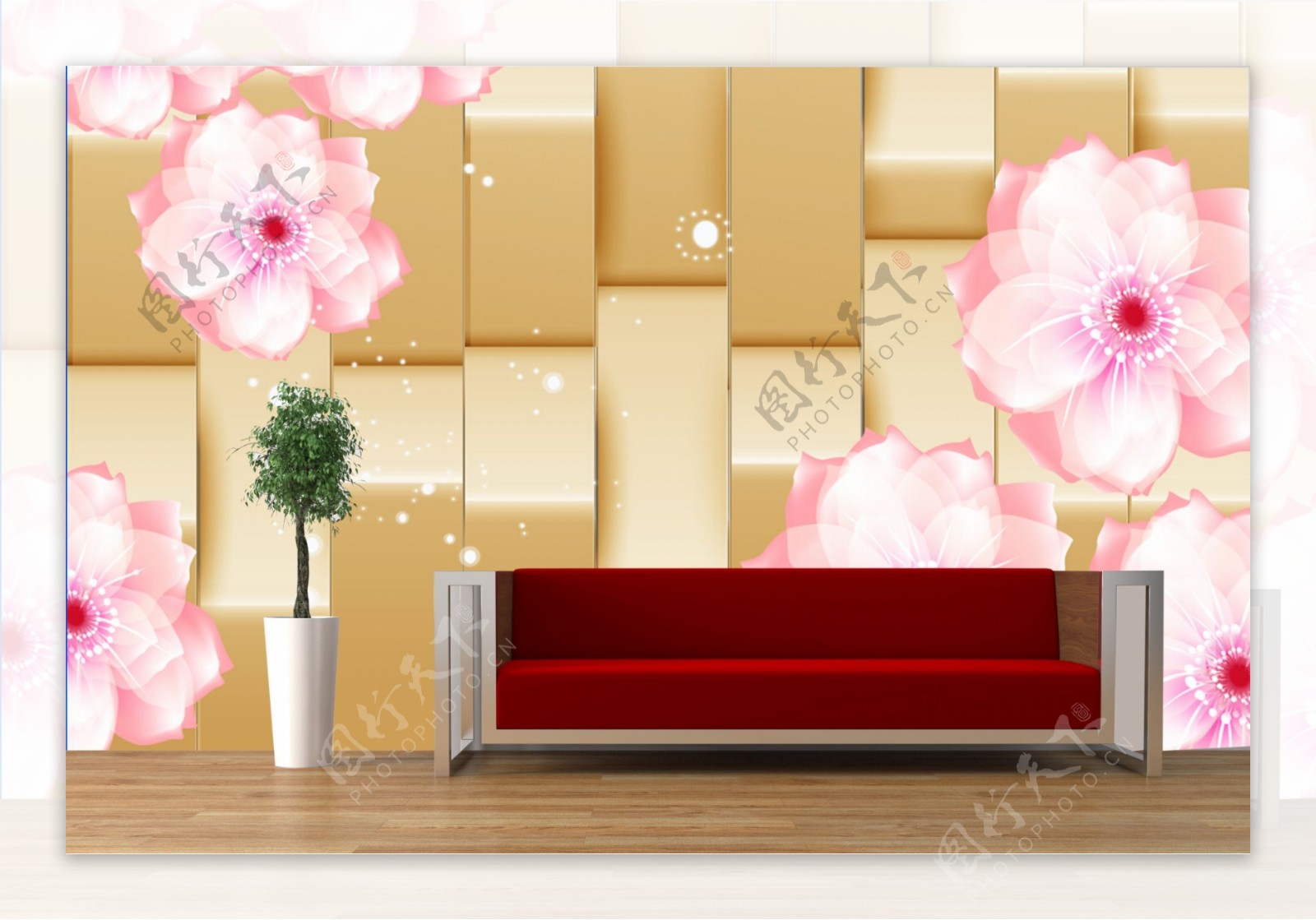 锦州方林装饰新中式电视背景墙效果图|空间|室内设计|方林装饰集团 - 原创作品 - 站酷 (ZCOOL)