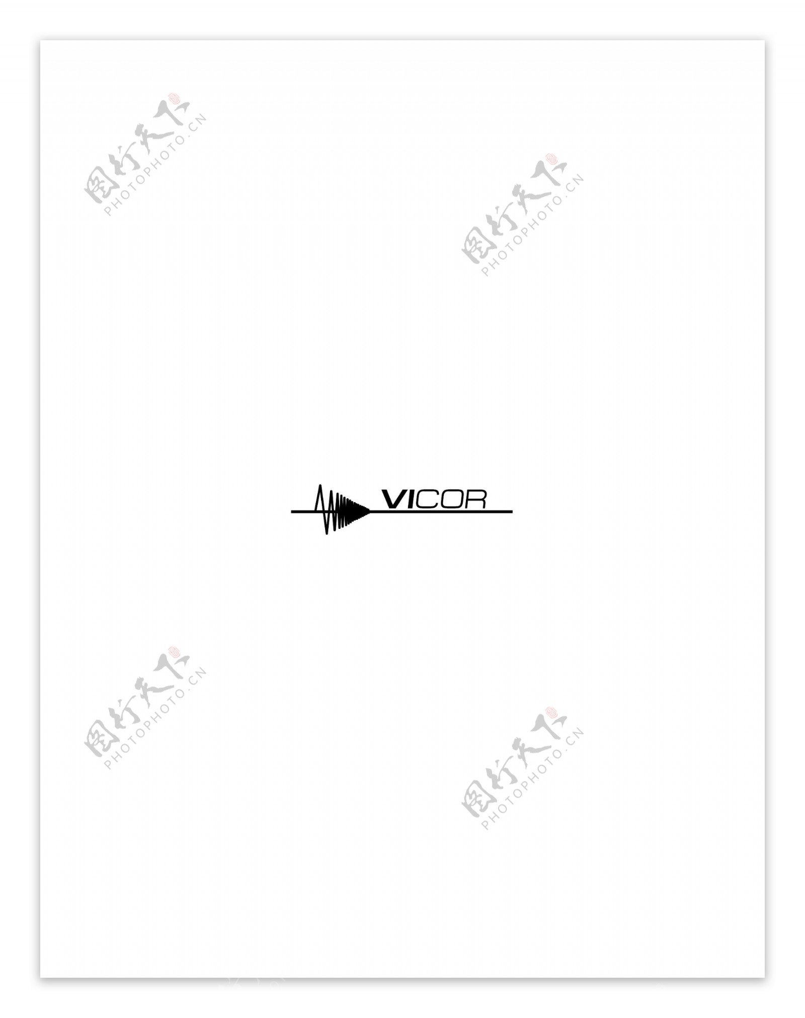 Vicorlogo设计欣赏国外知名公司标志范例Vicor下载标志设计欣赏