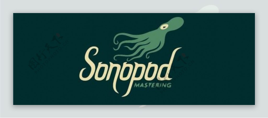 章鱼logo图片