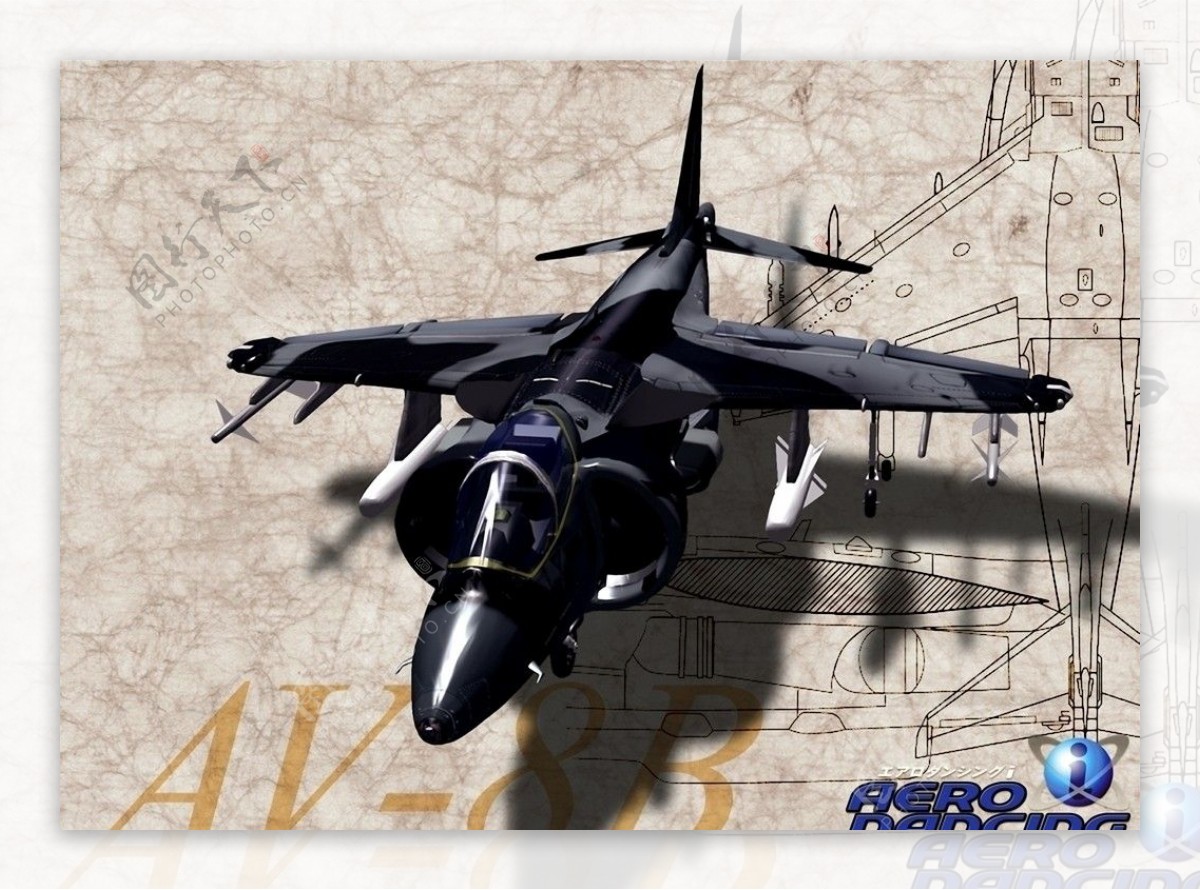 AV8B鹞战斗机图片