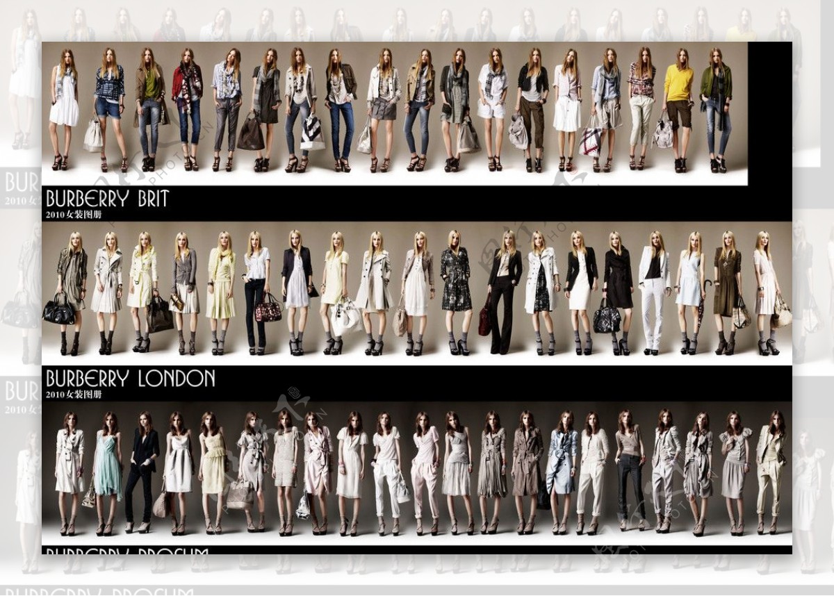 Burberry2010女装图册全纪录图片