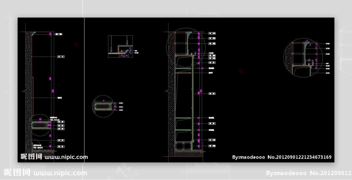 高等学院建筑CAD图建筑设计环境设计图片