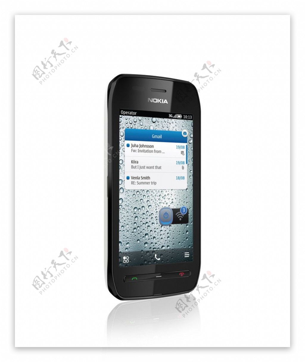 诺基亚触屏手机603图片
