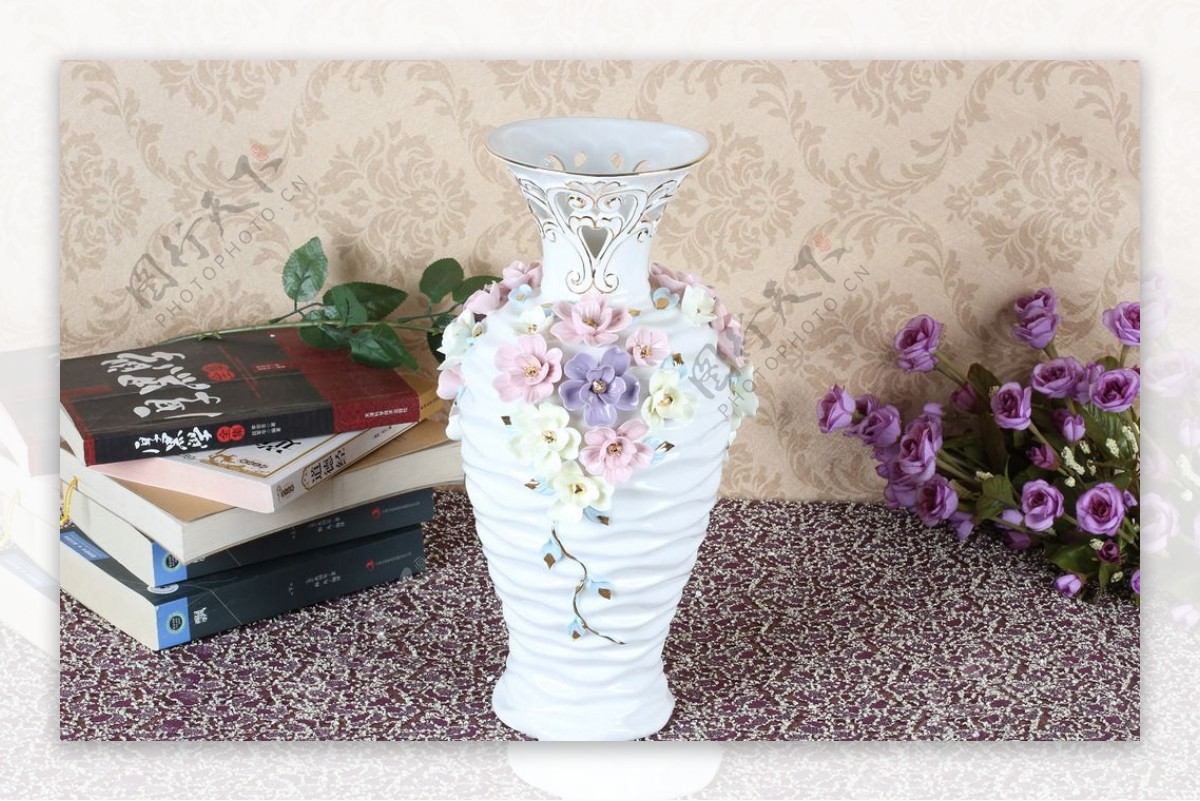 瓷器花瓶摆件图片