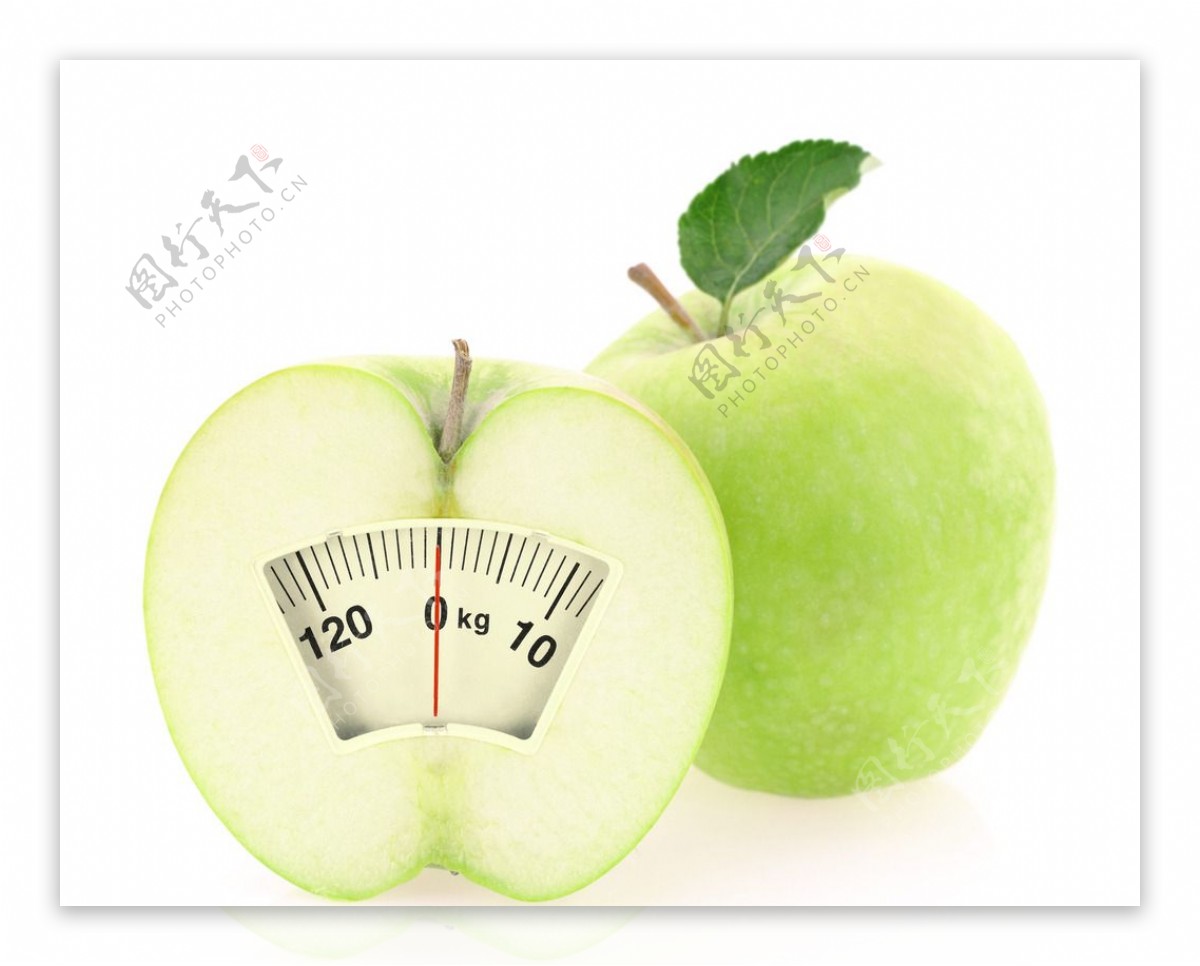 苹果体重称图片