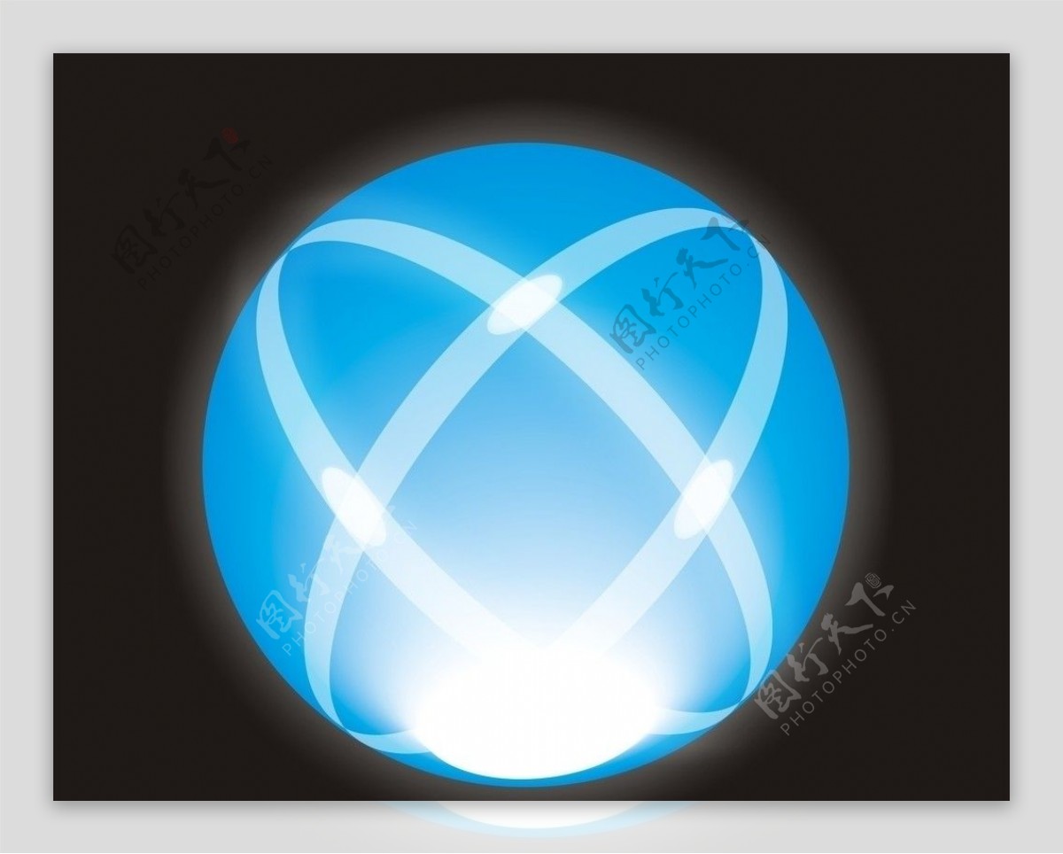 水晶球透明的漂亮水晶球图片