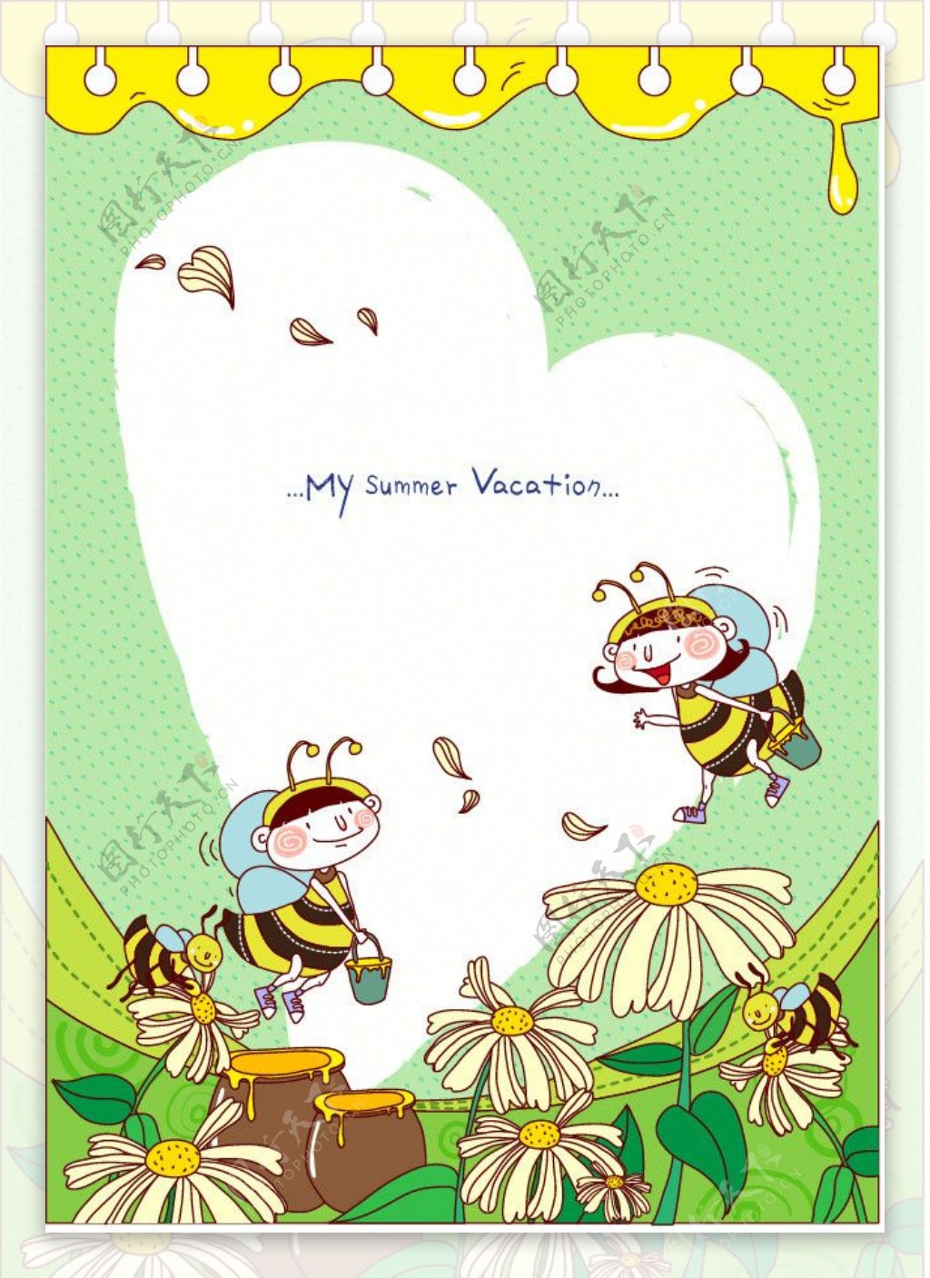 采蜂蜜图片