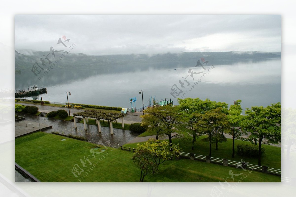 洞爷湖风景图片