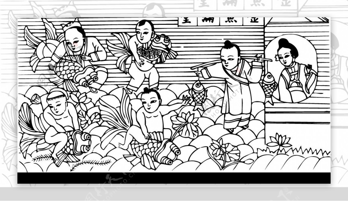 中国古代儿童073图片