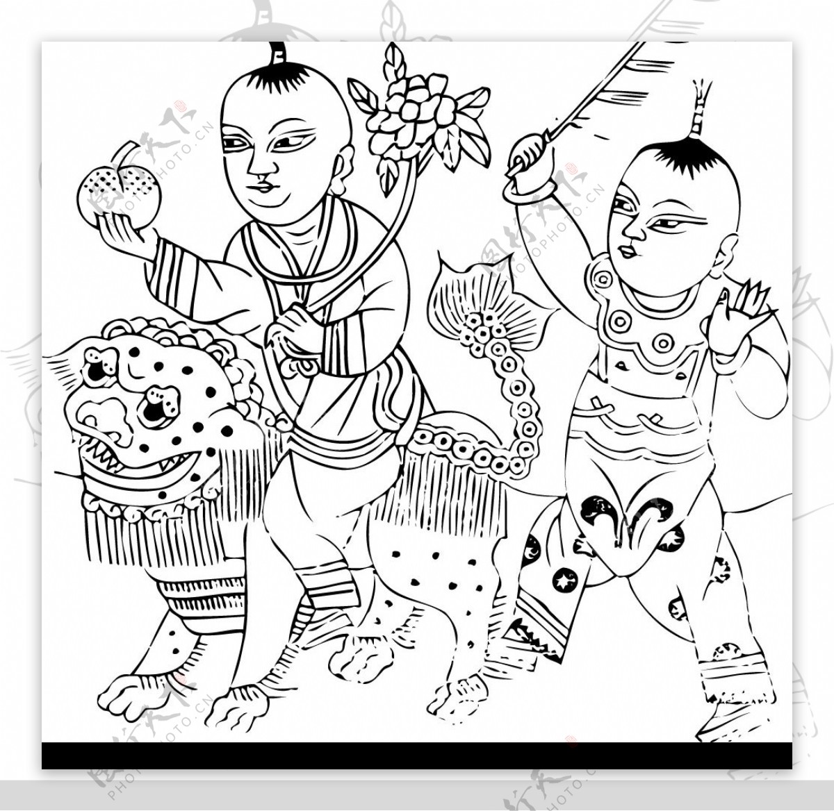 中国古代儿童033图片