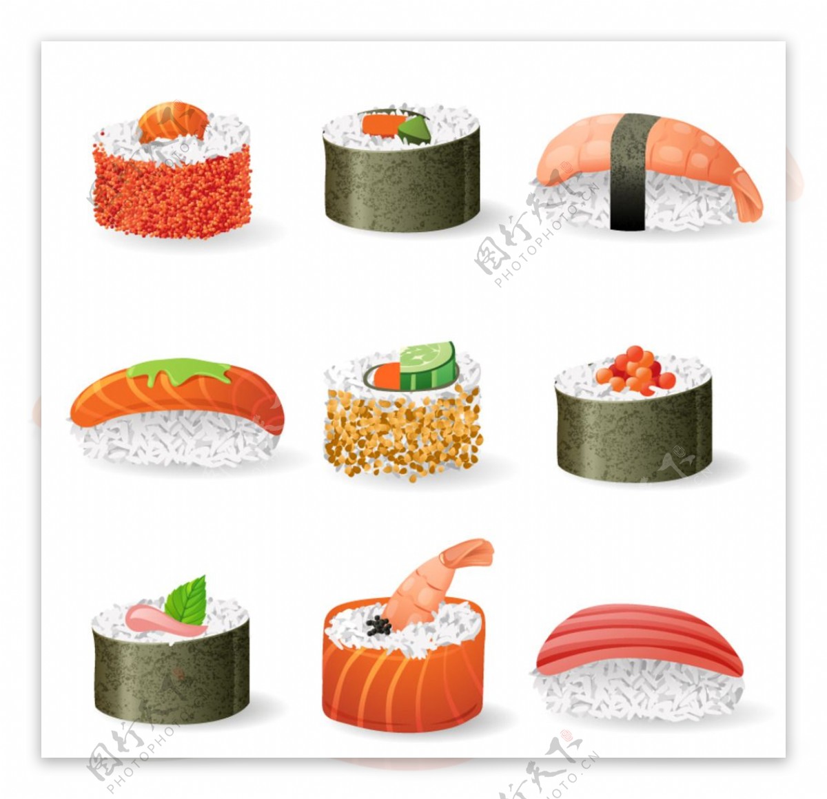日本料理寿司图片