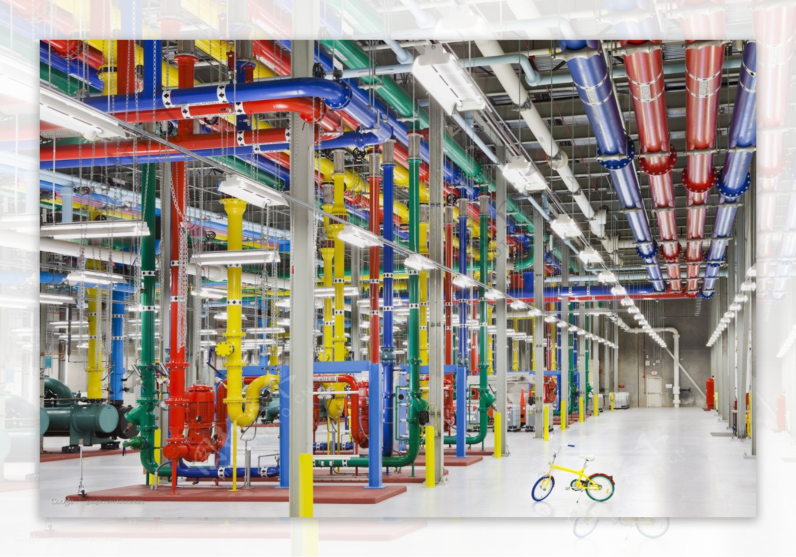 谷歌数据中心计算机图片