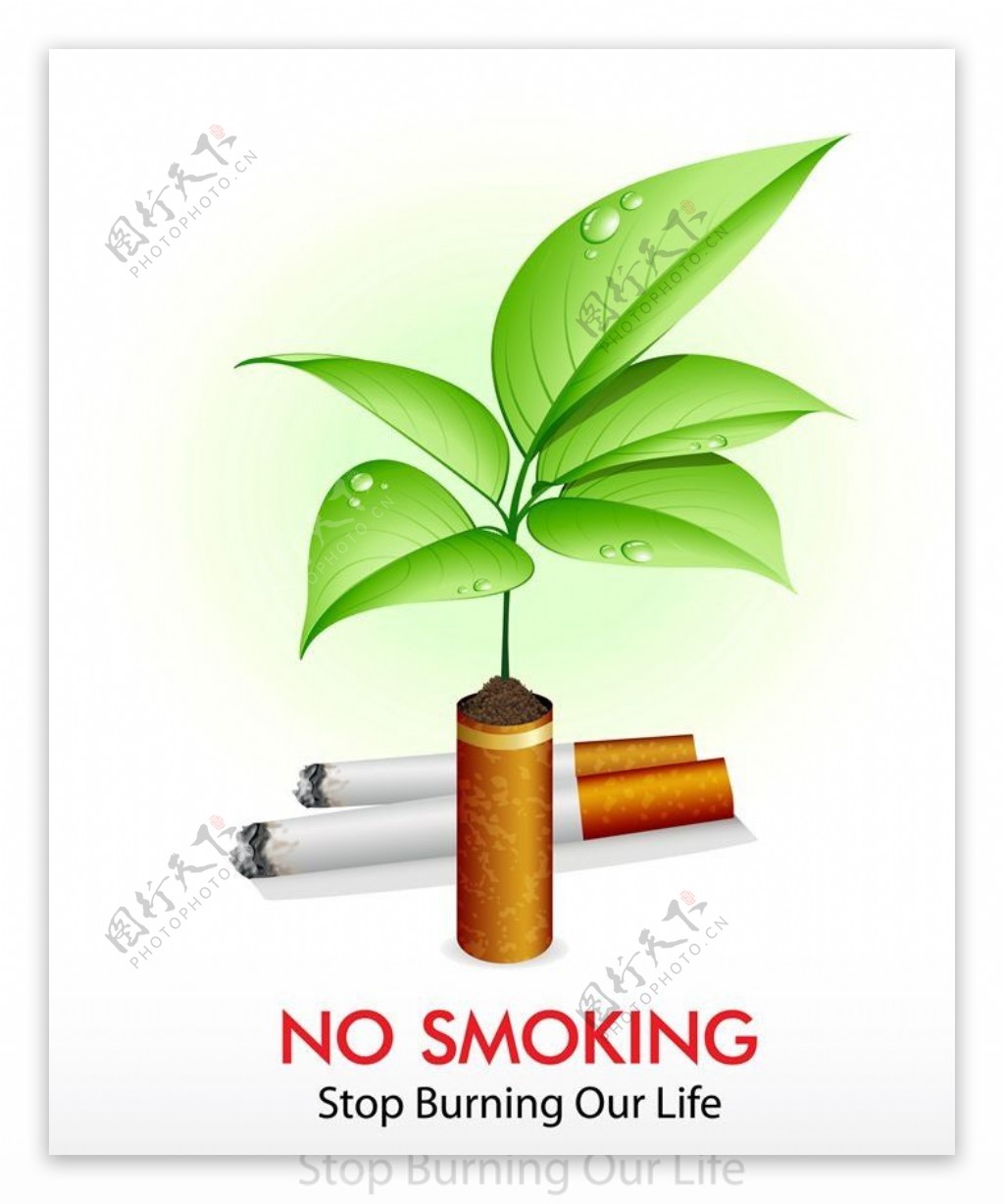 禁止吸烟禁烟无烟图片