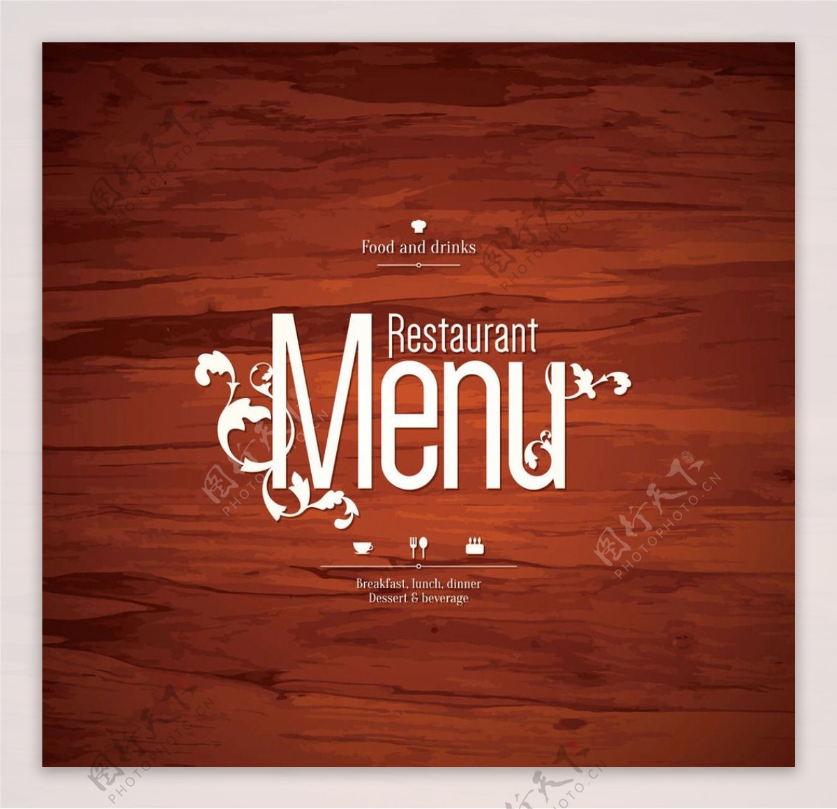 餐饮菜单图标设计图片
