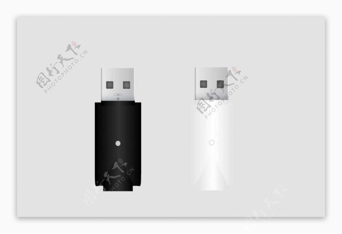 USB插头插画图片