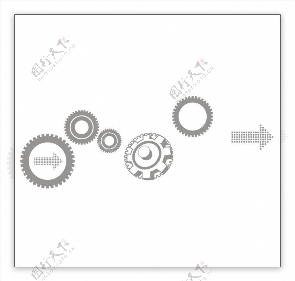 齿轮矢量图图片