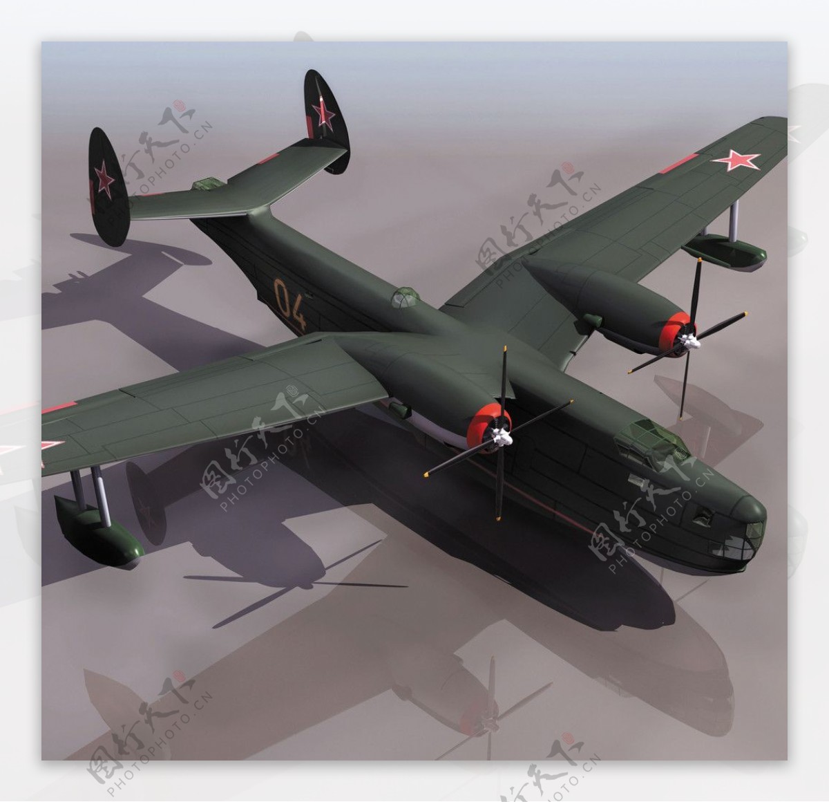 3D模型图库军事武器装备轰炸机图片