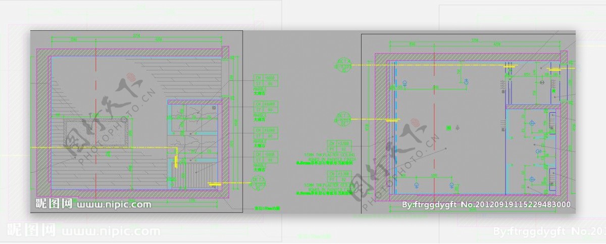 五星级酒店桑拿区家具平面图片