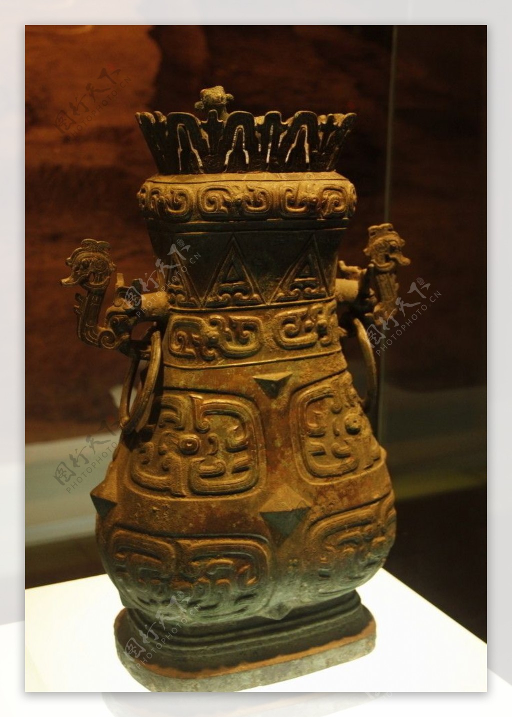西安历史博物馆青铜壶图片
