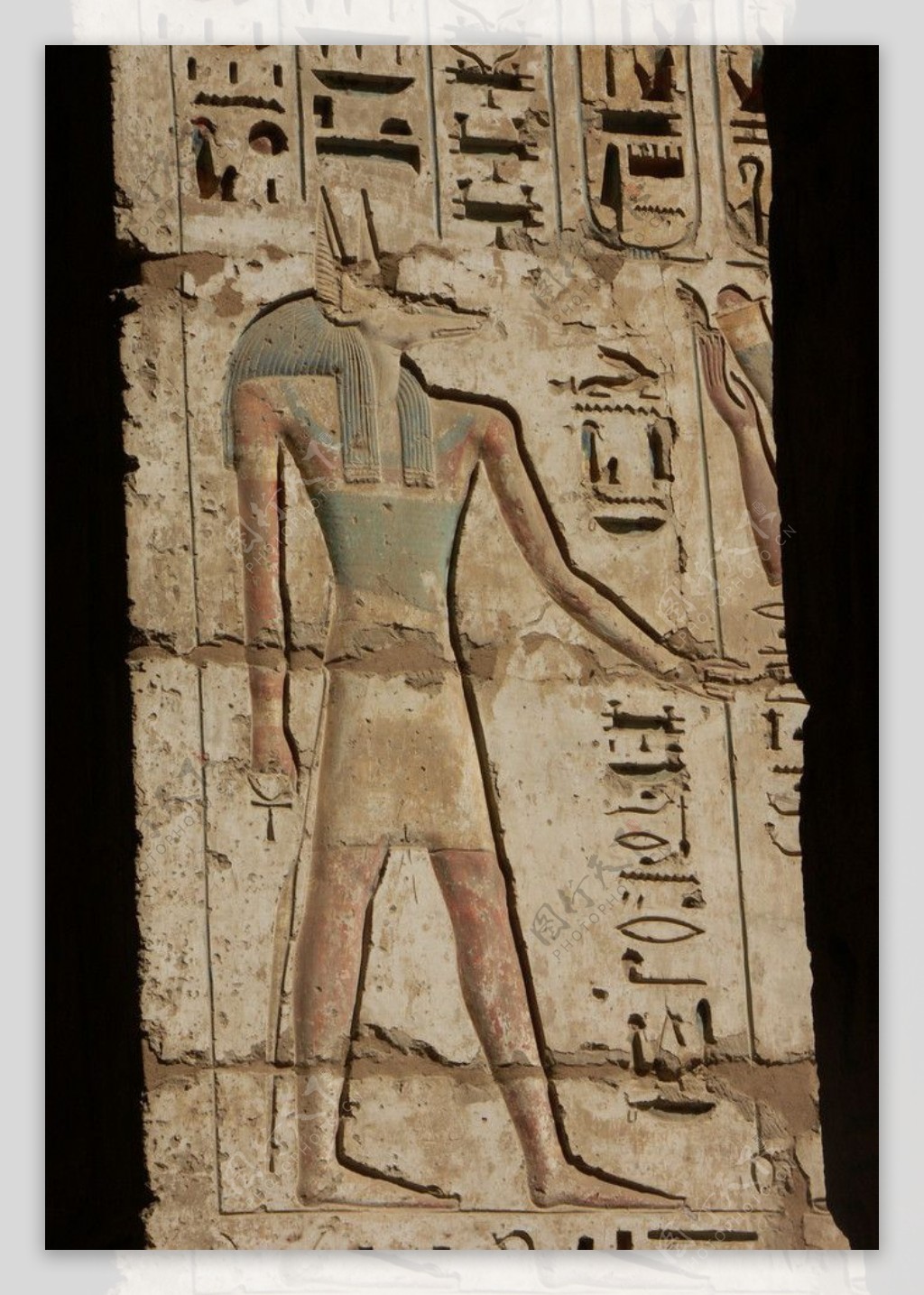 埃及金字塔壁画图片