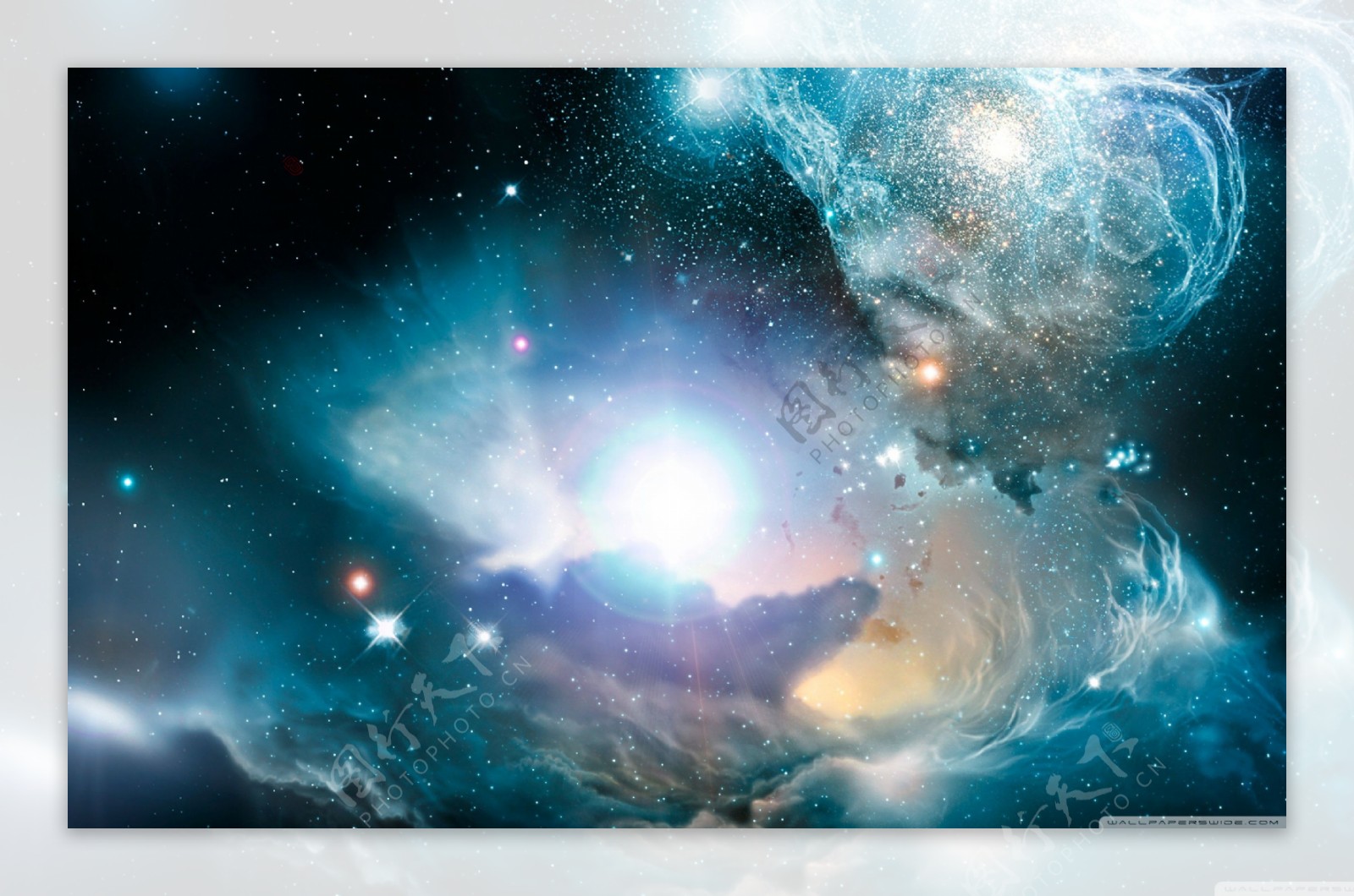 唯美梦幻意境星空宇宙壁纸素材图片